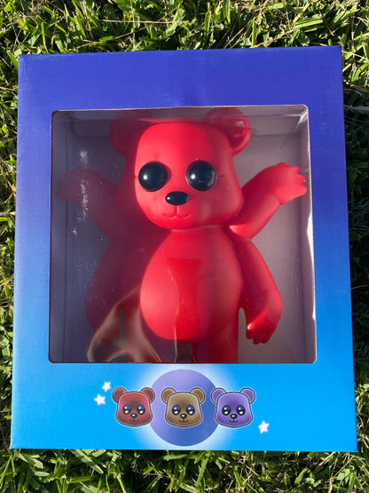 Red Bearz Vinyl Art Toy.